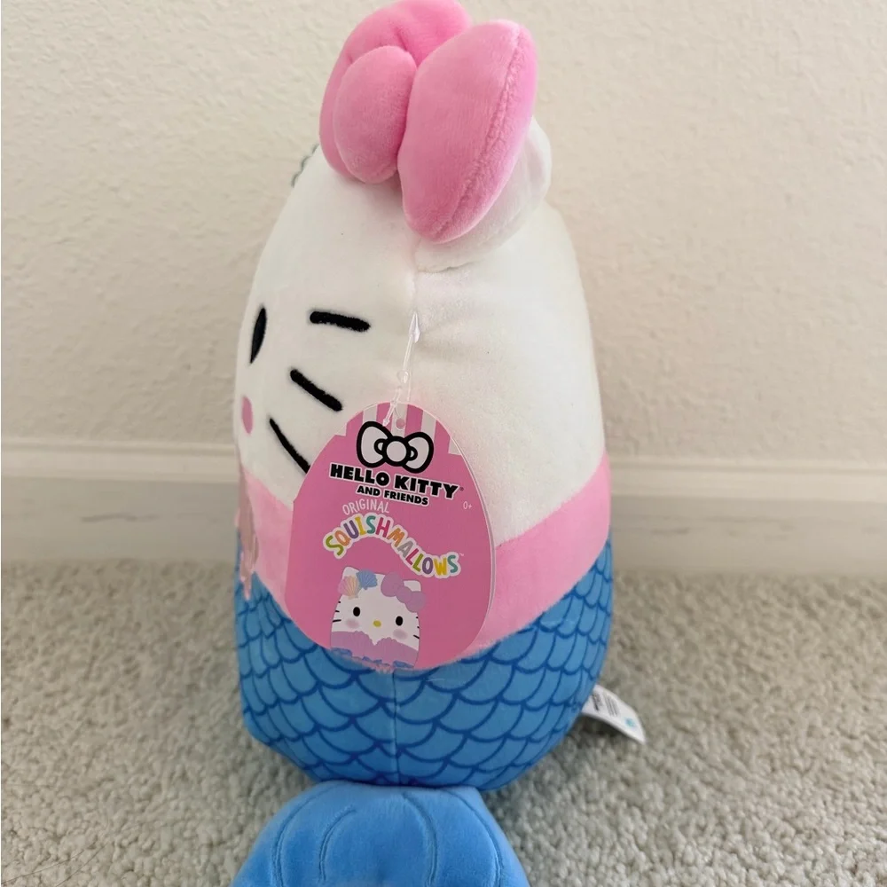 Squishmallow Hello Kitty Mermaid Plush (NWT)